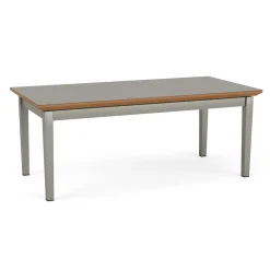 New Castle Steel Coffee Table with Laminate Top