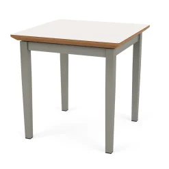 New Castle Steel End Table with Laminate Top - 20