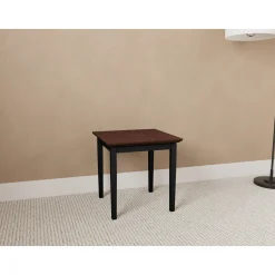 New Castle Steel End Table with Laminate Top - 20