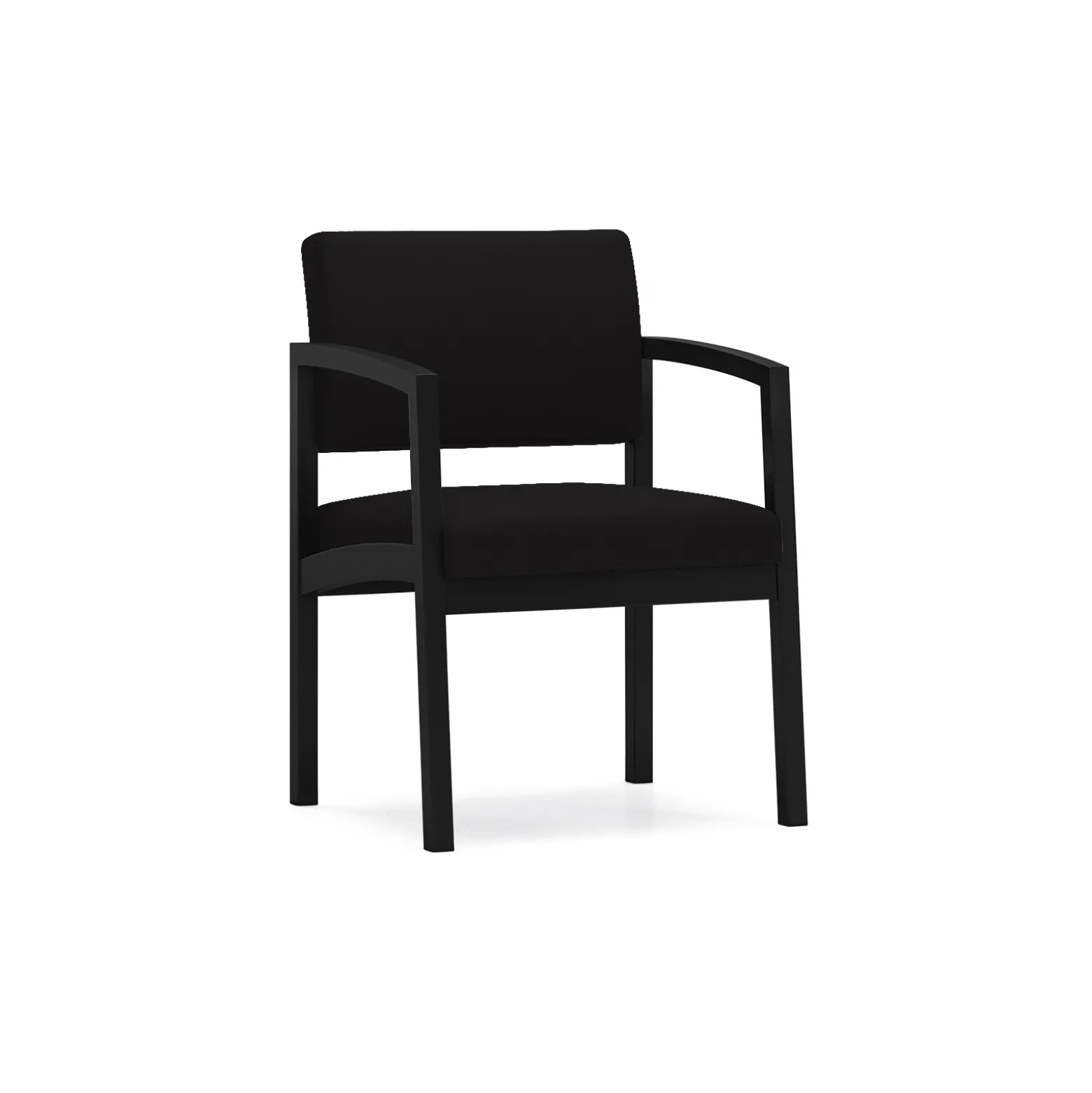 New Castle Steel Guest Chair with Standard Upholstery