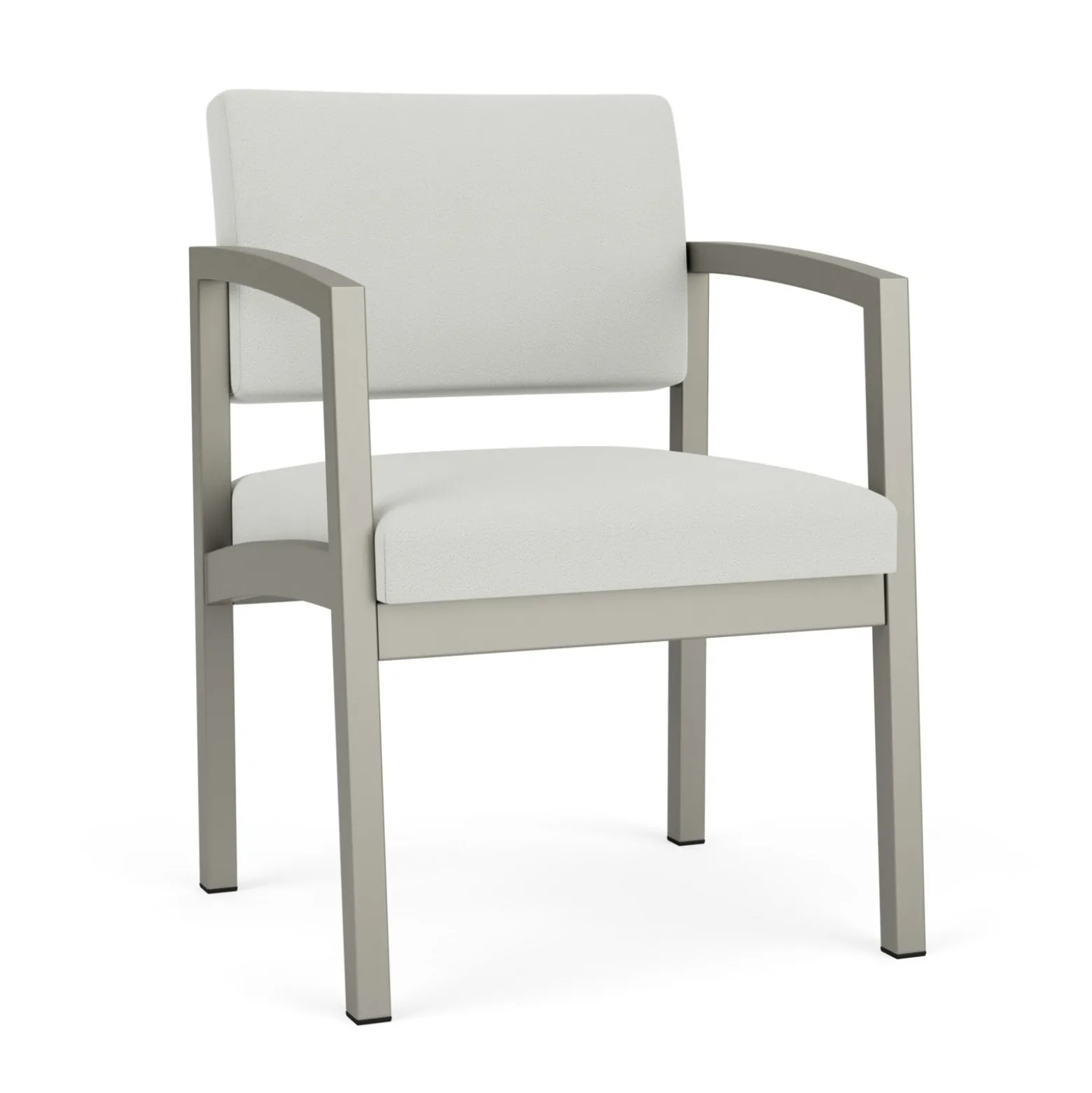 New Castle Steel Guest Chair with Standard Upholstery