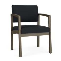 New Castle Steel Guest Chair with Standard Upholstery