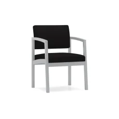 New Castle Steel Guest Chair with Standard Upholstery