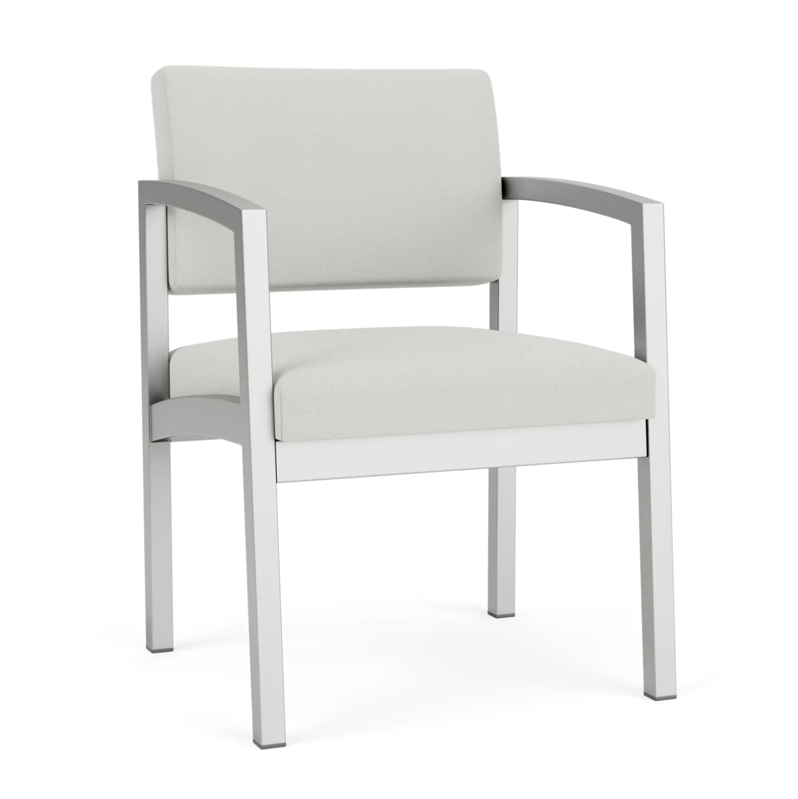 New Castle Steel Guest Chair with Standard Upholstery