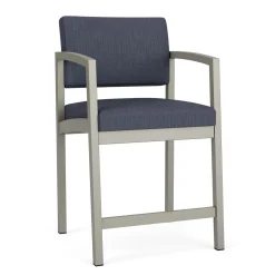 New Castle Steel Hip Chair with Designer Upholstery