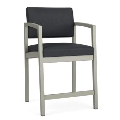 New Castle Steel Hip Chair with Designer Upholstery