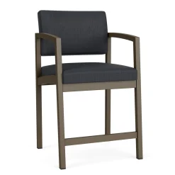 New Castle Steel Hip Chair with Designer Upholstery