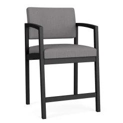 New Castle Steel Hip Chair with Designer Upholstery