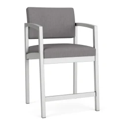 New Castle Steel Hip Chair with Designer Upholstery