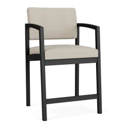 New Castle Steel Hip Chair with Designer Upholstery