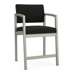 New Castle Steel Hip Chair with Designer Upholstery