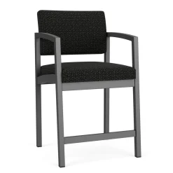 New Castle Steel Hip Chair with Designer Upholstery