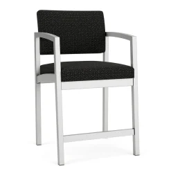 New Castle Steel Hip Chair with Designer Upholstery