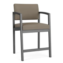 New Castle Steel Hip Chair with Standard Upholstery