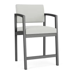 New Castle Steel Hip Chair with Standard Upholstery