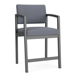 New Castle Steel Hip Chair with Standard Upholstery