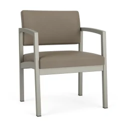 New Castle Steel Oversized Guest Chair with Standard Upholstery