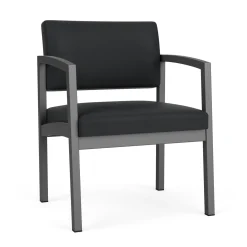 New Castle Steel Oversized Guest Chair with Standard Upholstery