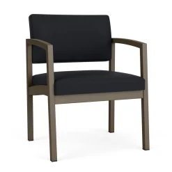 New Castle Steel Oversized Guest Chair with Standard Upholstery