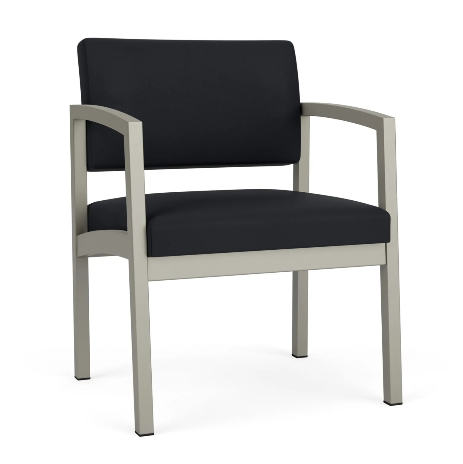 New Castle Steel Oversized Guest Chair with Standard Upholstery