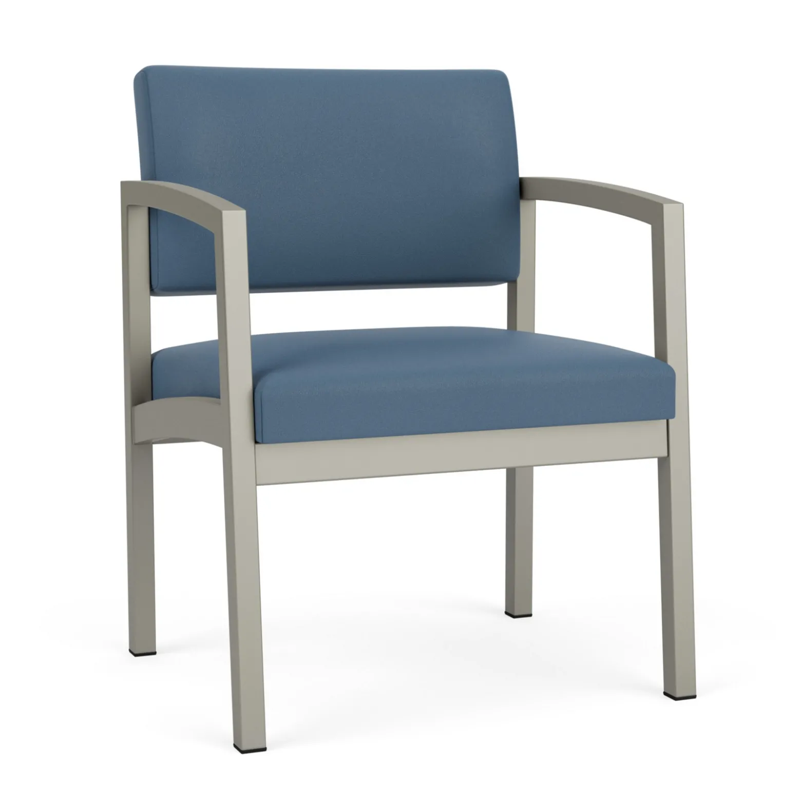 New Castle Steel Oversized Guest Chair with Standard Upholstery