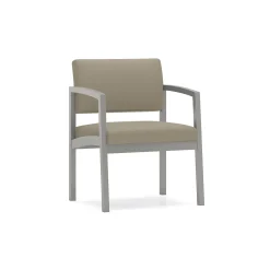 New Castle Steel Oversized Guest Chair with Standard Upholstery