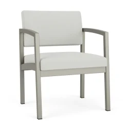 New Castle Steel Oversized Guest Chair with Standard Upholstery