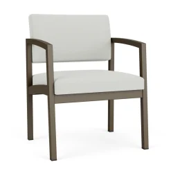 New Castle Steel Oversized Guest Chair with Standard Upholstery