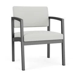 New Castle Steel Oversized Guest Chair with Standard Upholstery