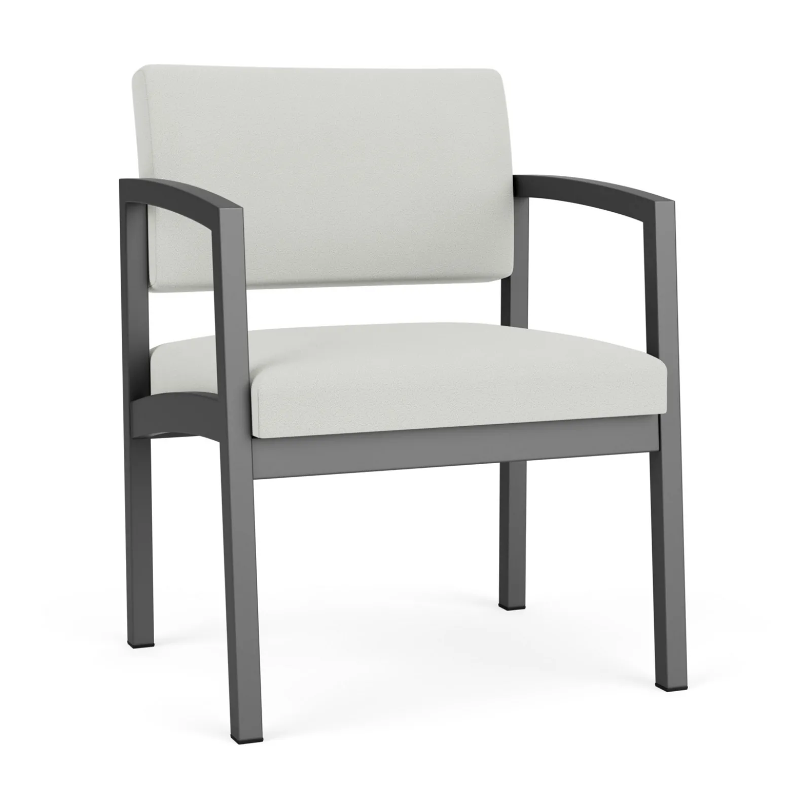 New Castle Steel Oversized Guest Chair with Standard Upholstery