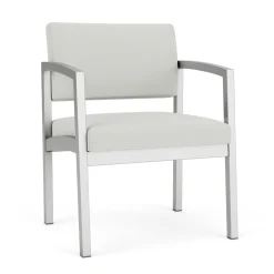New Castle Steel Oversized Guest Chair with Standard Upholstery