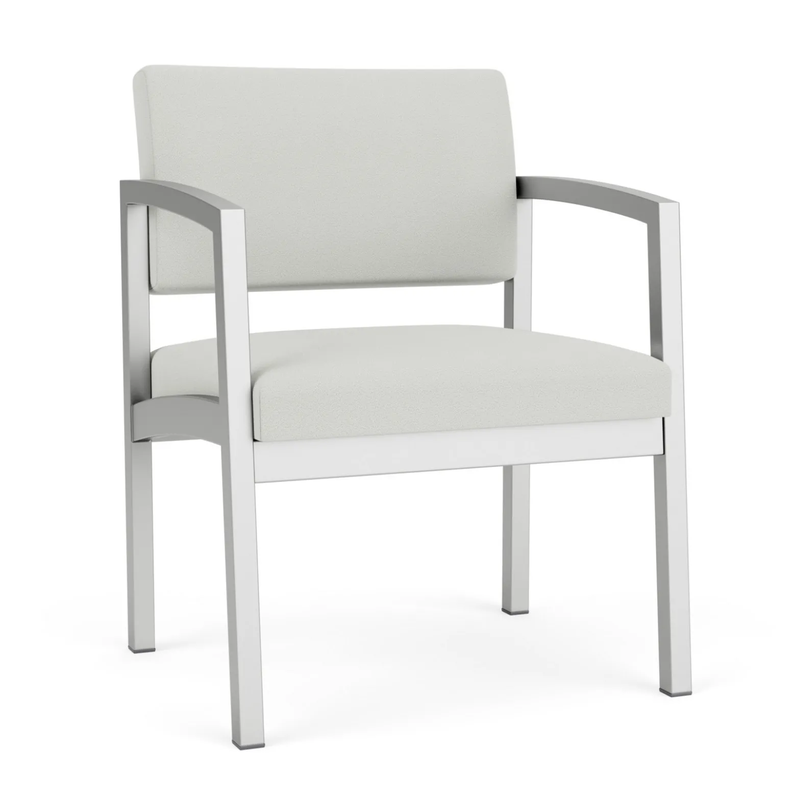 New Castle Steel Oversized Guest Chair with Standard Upholstery