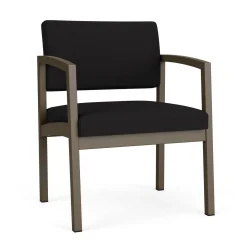 New Castle Steel Oversized Guest Chair with Standard Upholstery
