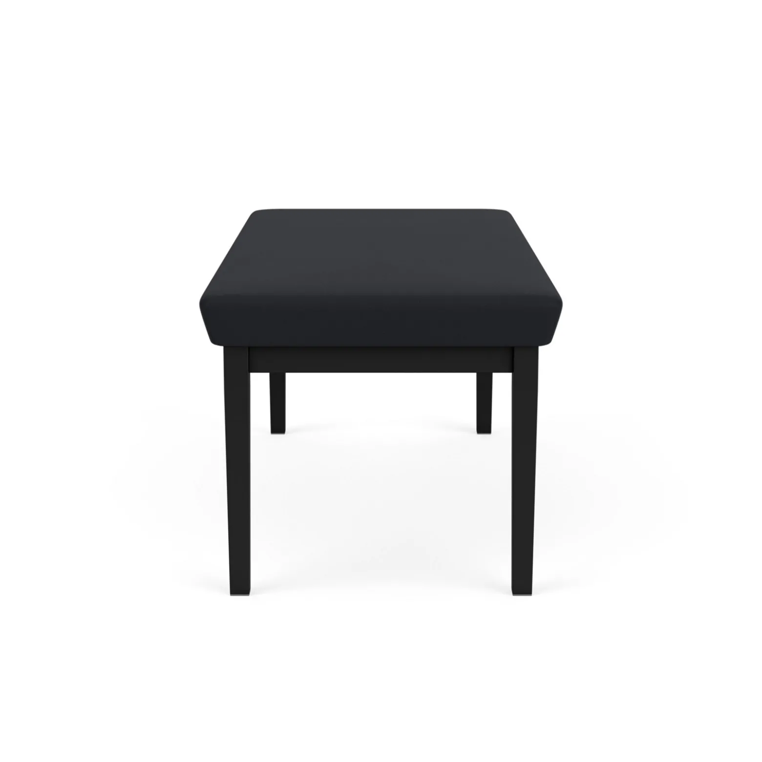 New Castle Steel Two Seat Bench with Standard Upholstery