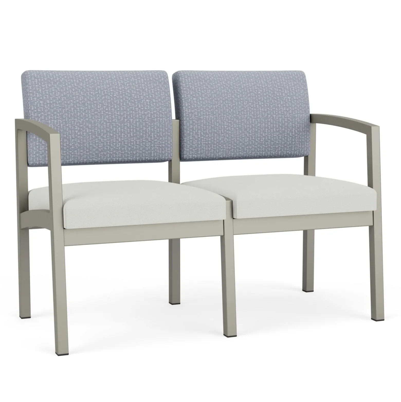 New Castle Two Seat Sofa with Designer Upholstery