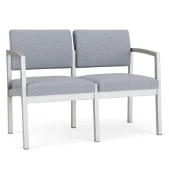 New Castle Two Seat Sofa with Designer Upholstery