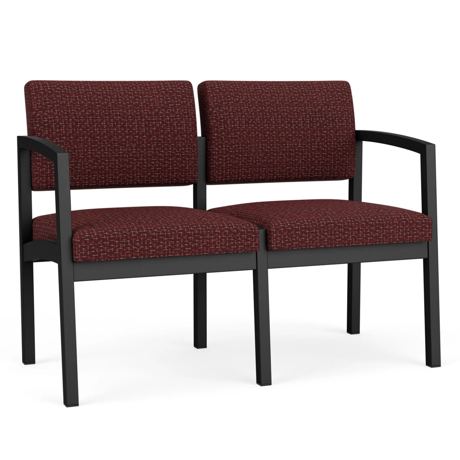 New Castle Two Seat Sofa with Designer Upholstery