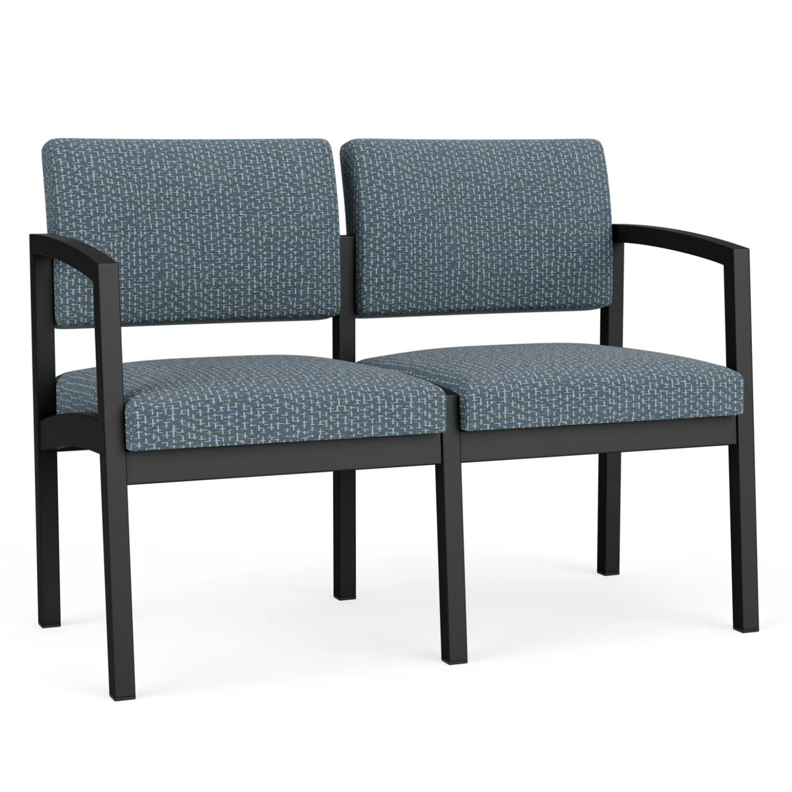 New Castle Two Seat Sofa with Designer Upholstery