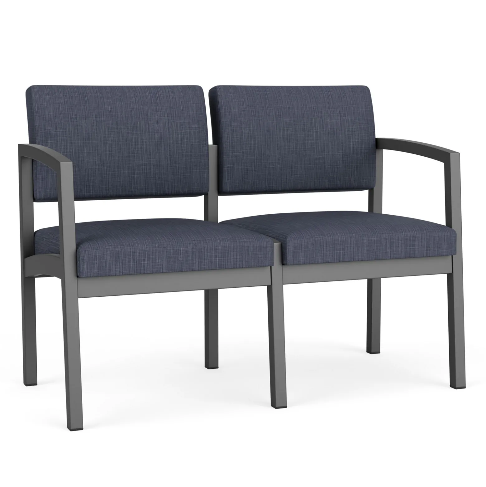 New Castle Two Seat Sofa with Designer Upholstery