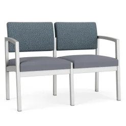 New Castle Two Seat Sofa with Designer Upholstery