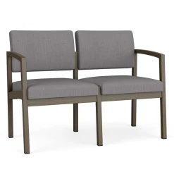 New Castle Two Seat Sofa with Designer Upholstery