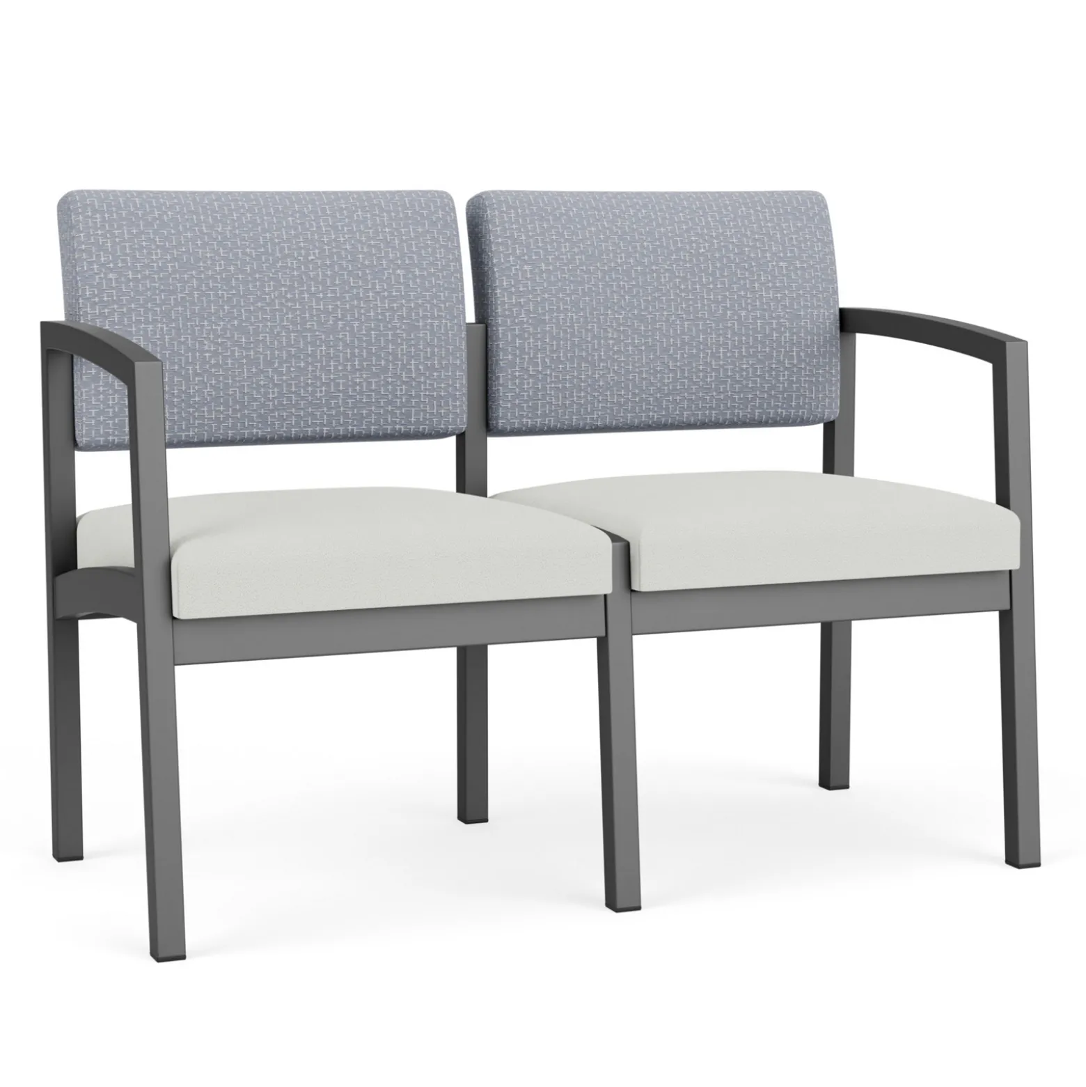 New Castle Two Seat Sofa with Designer Upholstery