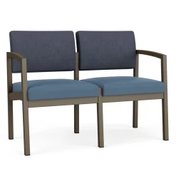 New Castle Two Seat Sofa with Designer Upholstery