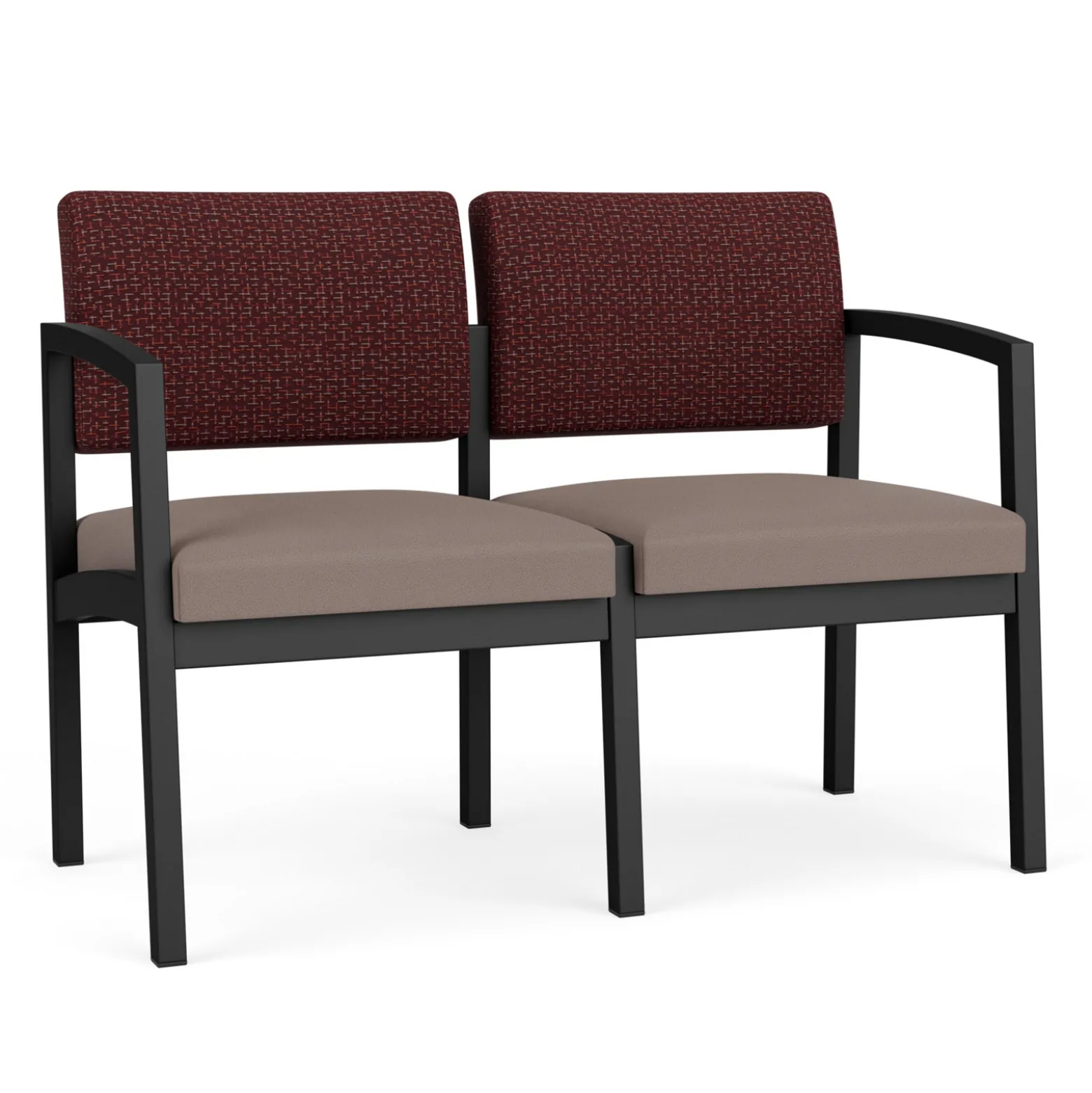 New Castle Two Seat Sofa with Designer Upholstery