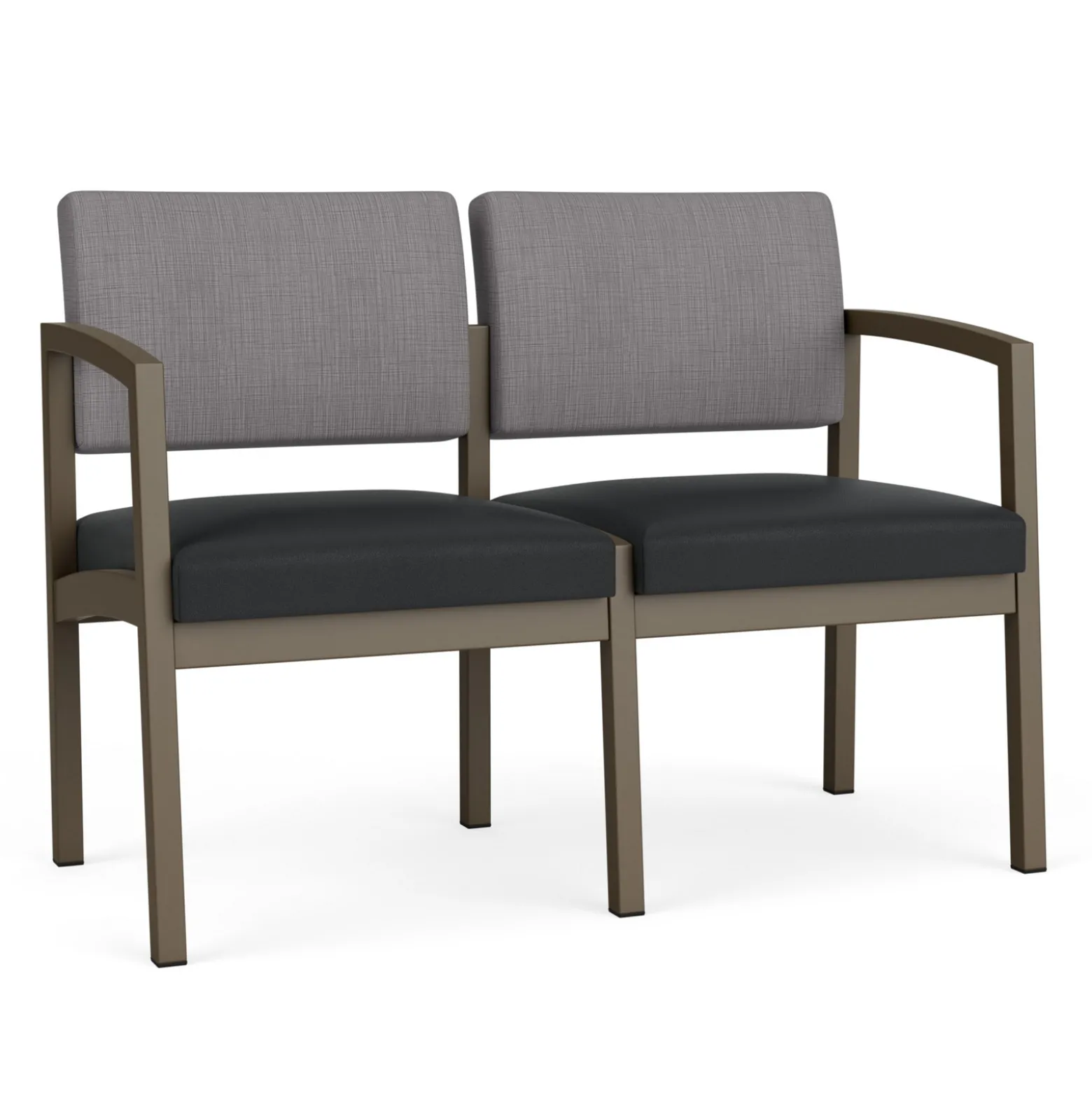 New Castle Two Seat Sofa with Designer Upholstery