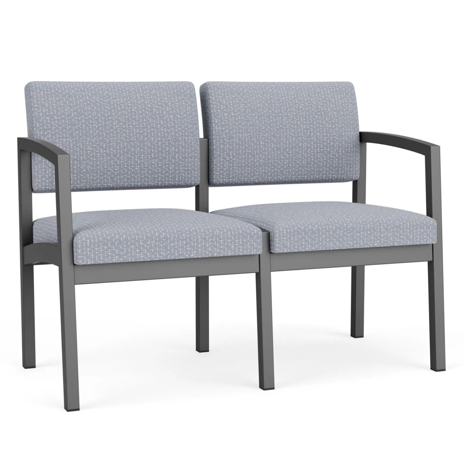New Castle Two Seat Sofa with Designer Upholstery