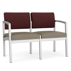 New Castle Two Seat Sofa with Designer Upholstery