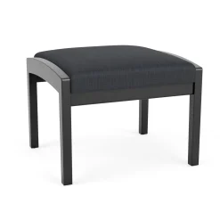 New Castle Wood 1 Seat Bench with Designer Upholstery