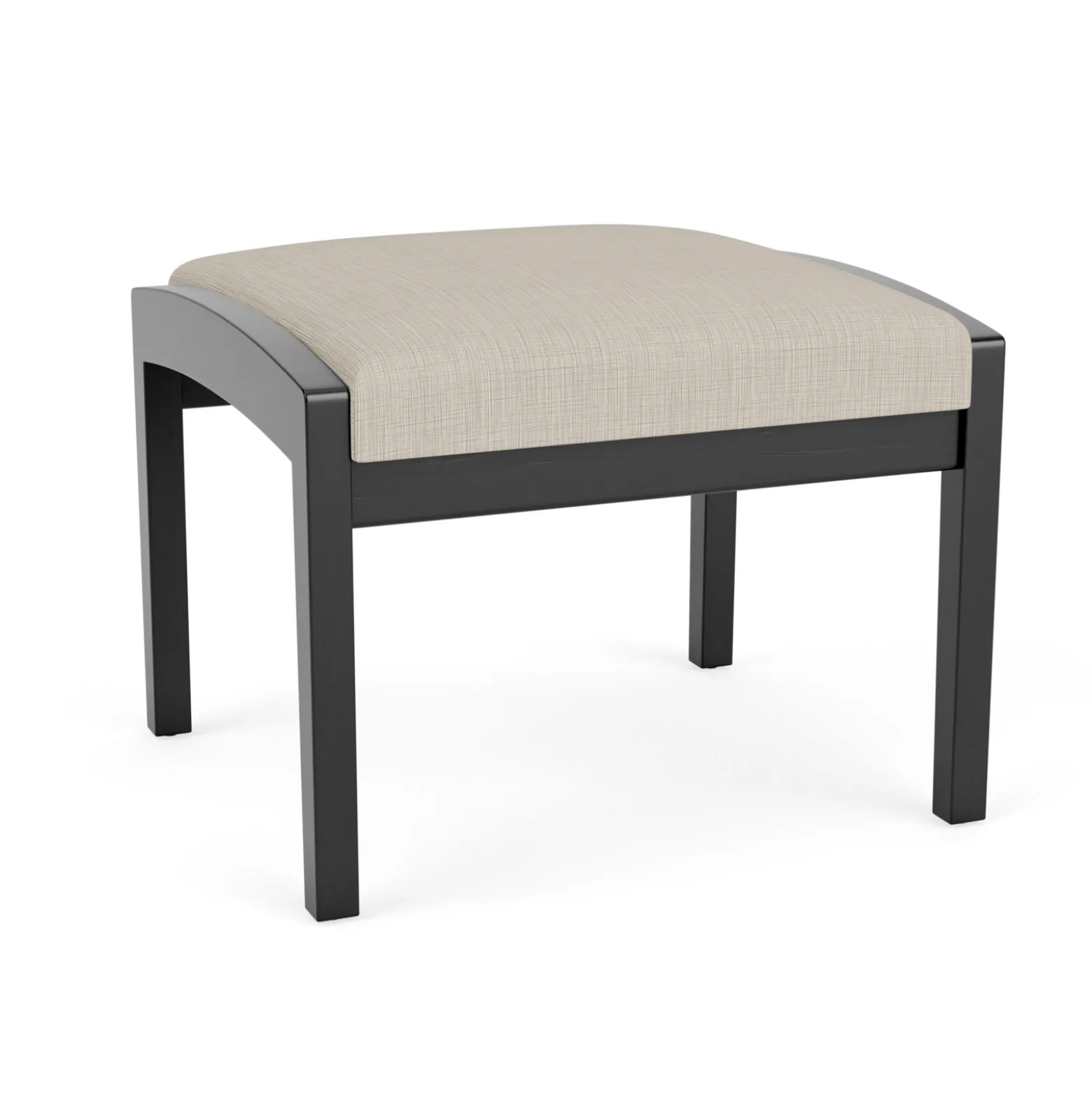 New Castle Wood 1 Seat Bench with Designer Upholstery