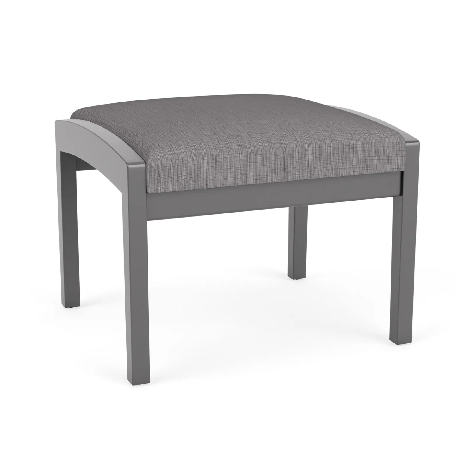 New Castle Wood 1 Seat Bench with Designer Upholstery